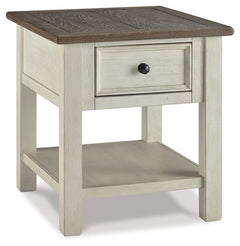 Bolanburg Two-tone Coffee Table w/End Table & Chairside End Table - Ornate Home
