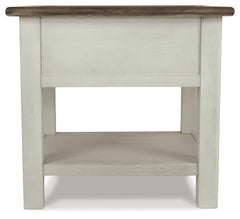 Bolanburg Two-tone Coffee Table w/End Table & Chairside End Table - Ornate Home