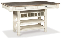 Bolanburg Two-tone Counter Height Dining Table and 4 Barstools - Ornate Home