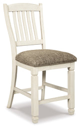 Bolanburg Two-tone Counter Height Dining Table and 4 Barstools - Ornate Home