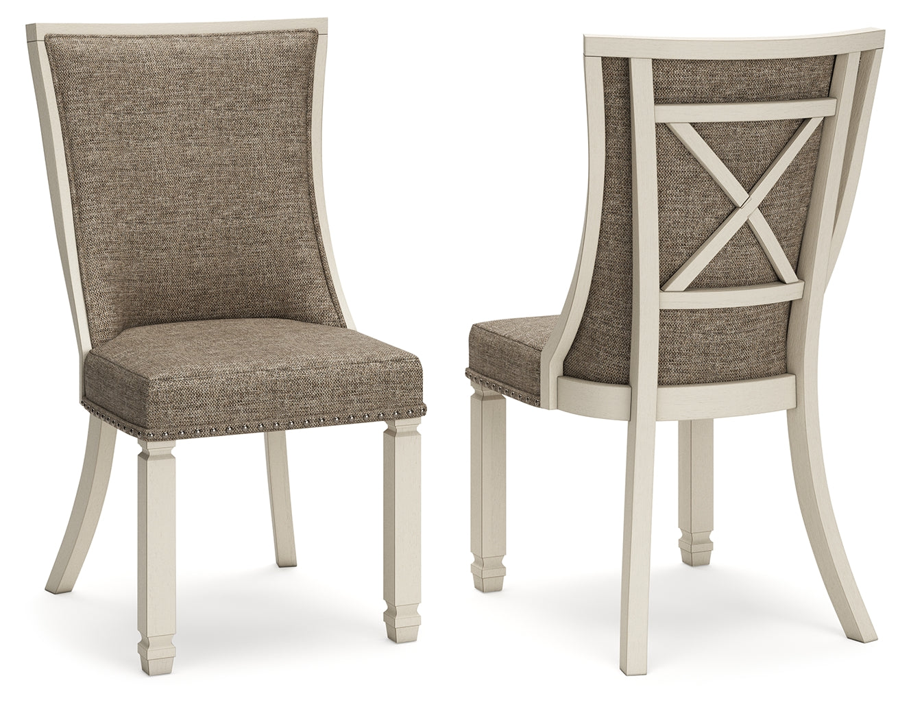 Bolanburg Two-tone Dining Extension Table and 8 Chairs (Online Special Price) - Ornate Home