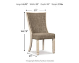Bolanburg Two-tone Dining Extension Table and 8 Chairs (Online Special Price) - Ornate Home