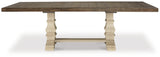 Bolanburg Two-tone Dining Extension Table and 8 Chairs (Online Special Price) - Ornate Home