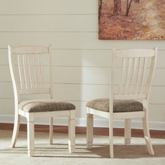 Bolanburg Two-Tone Dining Table, 4 Chairs and 2 Side Chairs - Ornate Home