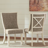 Bolanburg Two-tone Dining Table, 2 Chairs, 2 Side Chairs and Bench (Online Special Price) - Ornate Home