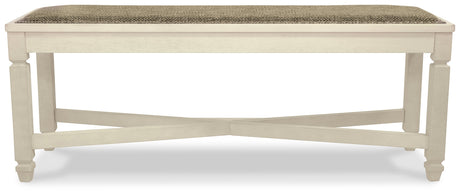 Bolanburg Two-tone Dining Table, 6 Chairs, and Bench - Ornate Home