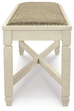Bolanburg Two-tone Dining Table, 6 Chairs, and Bench - Ornate Home
