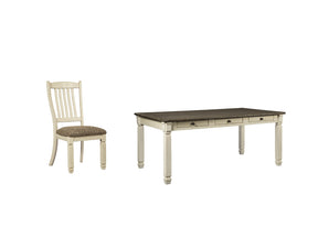Bolanburg Two-tone Dining Table with 4 Chairs (Online Special Price) - Ornate Home