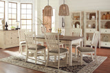 Bolanburg Two-tone Dining Table with 4 Chairs - Ornate Home
