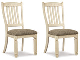 Bolanburg Two-tone Extension Dining Table and 4 Chairs (Online Special Price) - Ornate Home