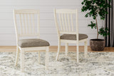 Bolanburg Two-tone Extension Dining Table and 4 Chairs (Online Special Price) - Ornate Home