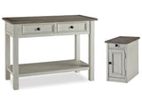 Bolanburg Two-tone Sofa Table and Chair Side End Table (Online Special Price) - Ornate Home