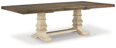 Bolanburg White Dining Table and 8 Chairs - Ornate Home