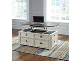 Bolanburg White & Oak Lift Top Coffee Table (Online Special Price) - Ornate Home