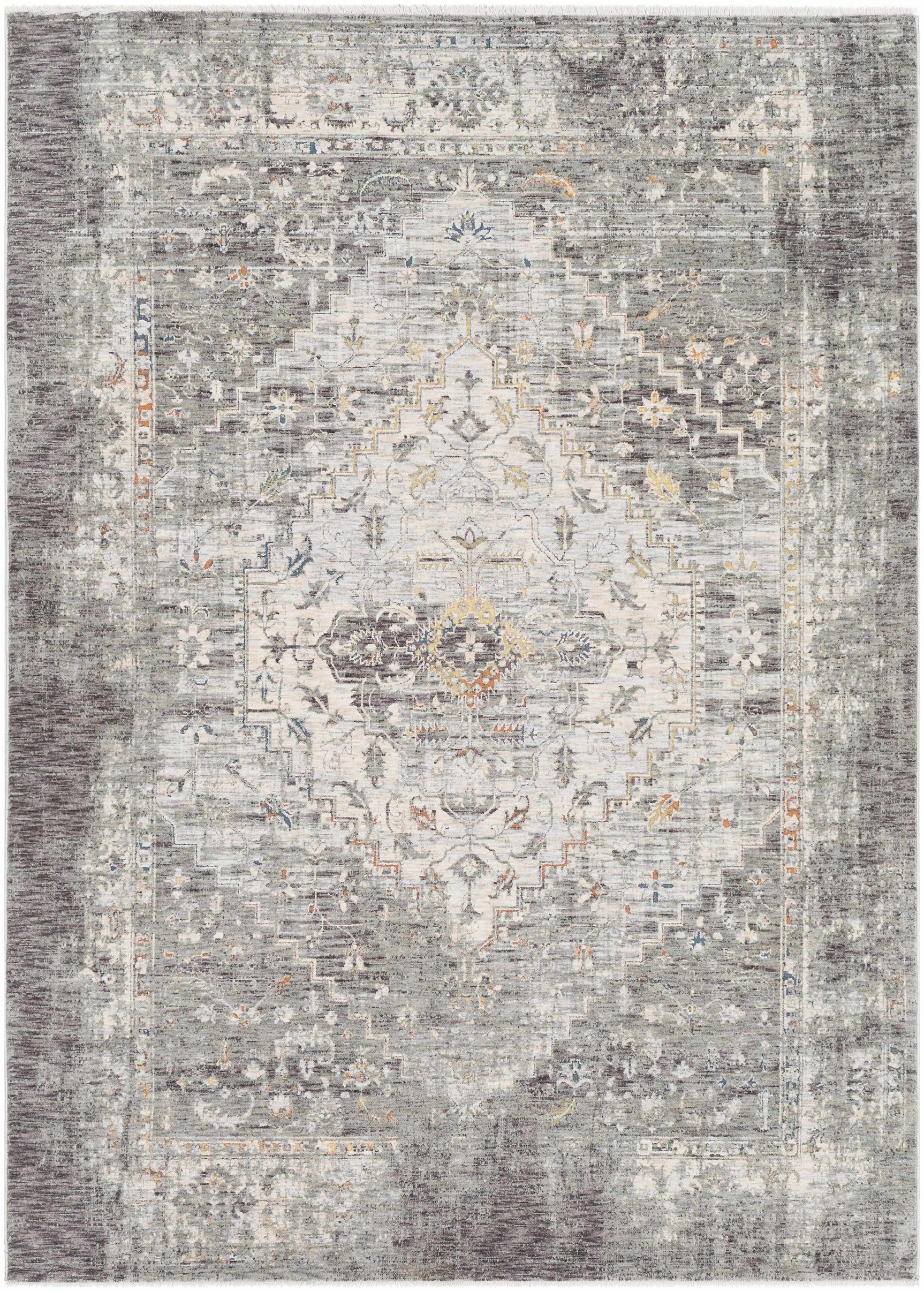 Boli Distressed Statement Rug - Ornate Home