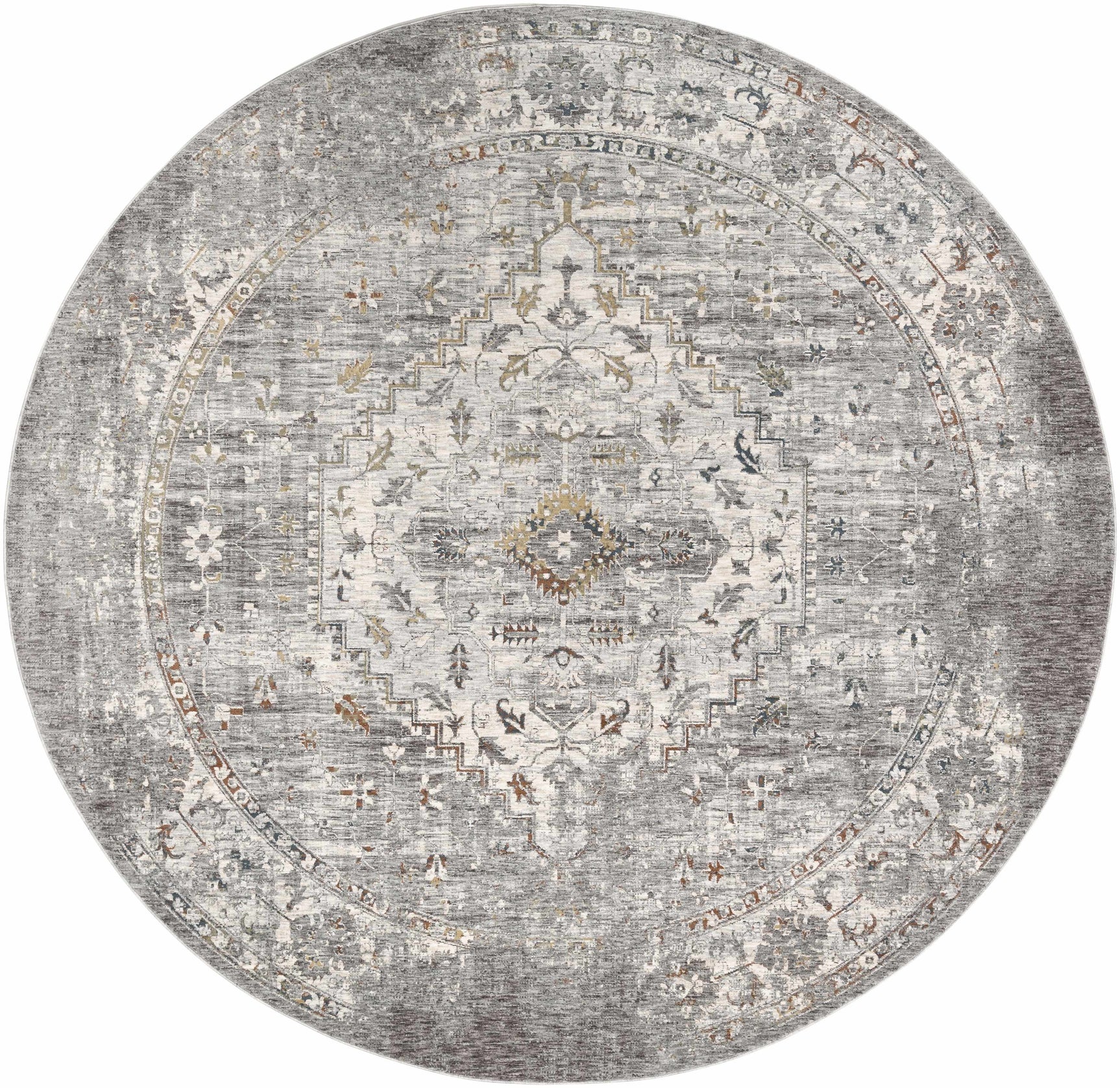 Boli Distressed Statement Rug - Ornate Home