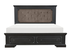 Bolingbrook Charcoal California King Platform Bed - Ornate Home