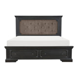 Bolingbrook Charcoal California King Platform Bed - Ornate Home