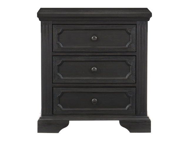 Bolingbrook Charcoal Nightstand - Ornate Home