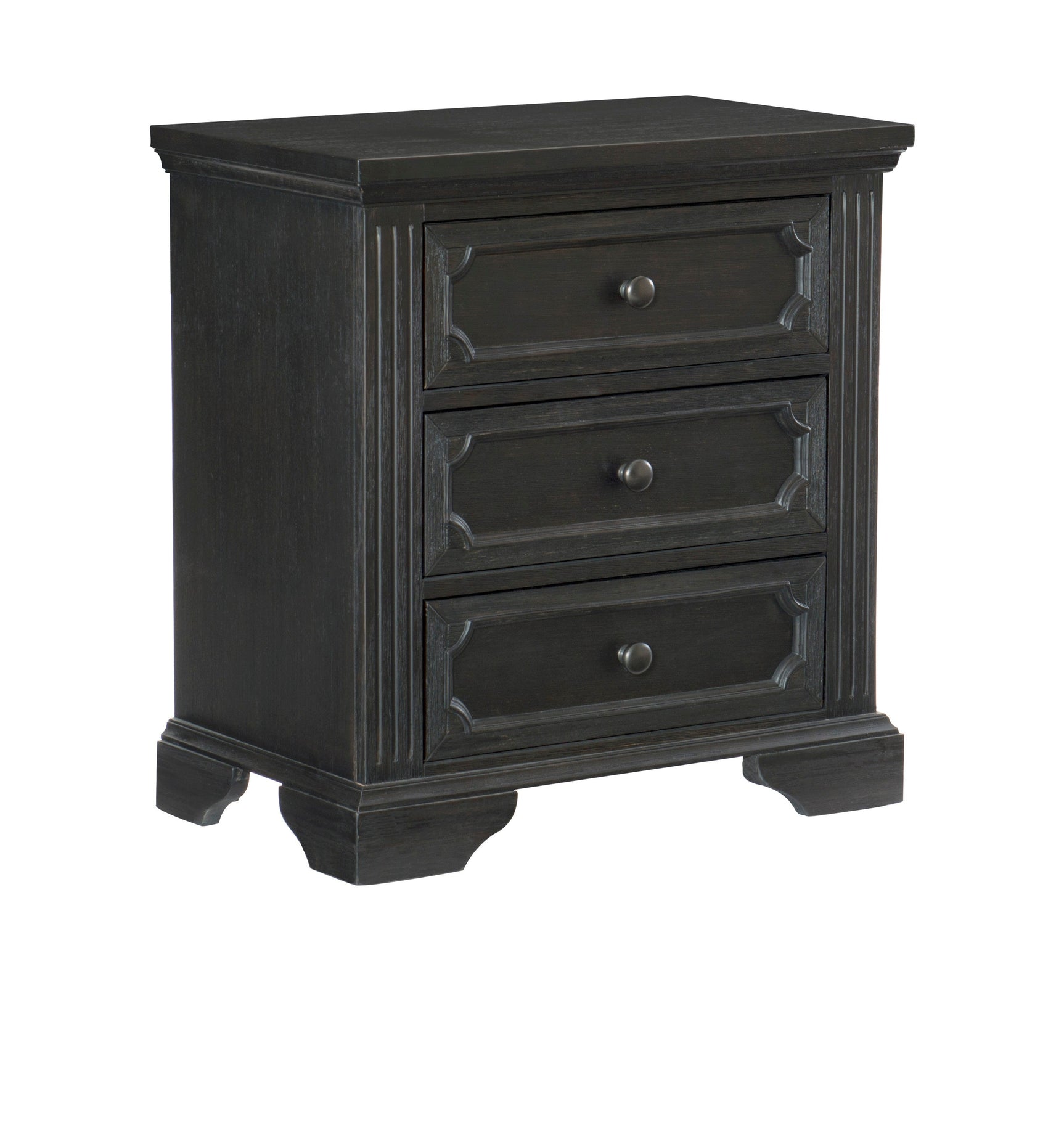 Bolingbrook Charcoal Nightstand - Ornate Home