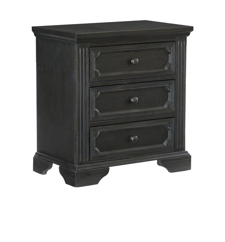 Bolingbrook Charcoal Nightstand - Ornate Home