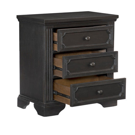 Bolingbrook Charcoal Nightstand - Ornate Home
