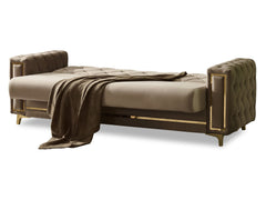 Bolivya Beige 3-pieces (Sofa & Loveseat & Chair) Living Room Set - Ornate Home