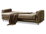 Bolivya Beige 3-pieces (Sofa & Loveseat & Chair) Living Room Set