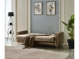 Bolivya Beige 3-pieces (Sofa & Loveseat & Chair) Living Room Set