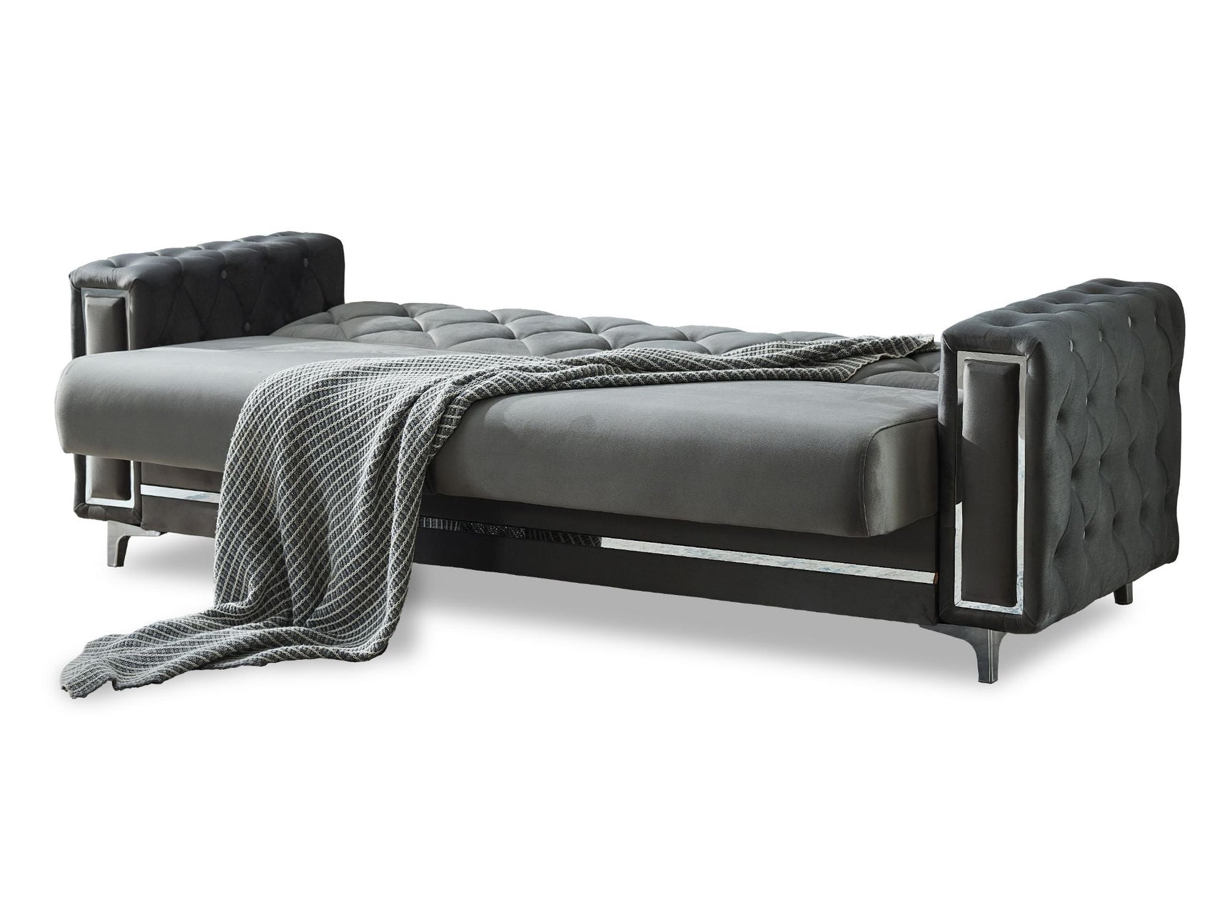 Bolivya Grey 3-pieces (Sofa & Loveseat & Chair) Living Room Set