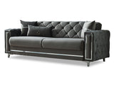 Bolivya Grey 3-pieces (Sofa & Loveseat & Chair) Living Room Set