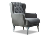 Bolivya Grey 3-pieces (Sofa & Loveseat & Chair) Living Room Set