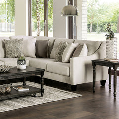 Bollington Ivory Sectional - Ornate Home