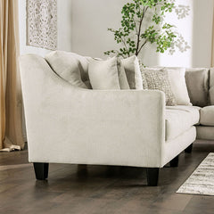 Bollington Ivory Sectional - Ornate Home