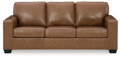 Bolsena Caramel Leather Queen Sofa Sleeper - Ornate Home