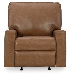 Bolsena Caramel Leather Rocker Recliner - Ornate Home