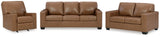 Bolsena Caramel Sofa, Loveseat and Recliner (Online Special Price) - Ornate Home