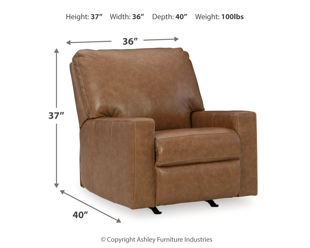 Bolsena Caramel Sofa, Loveseat and Recliner (Online Special Price) - Ornate Home