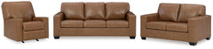 Bolsena Caramel Sofa, Loveseat and Recliner - Ornate Home