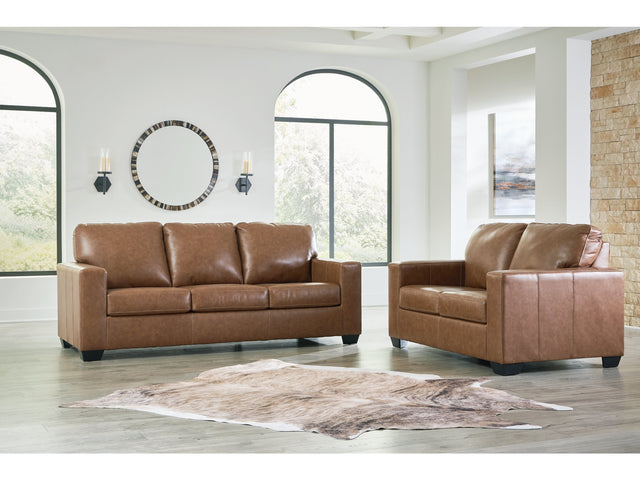 Bolsena Caramel Sofa and Loveseat (Online Special Price) - Ornate Home