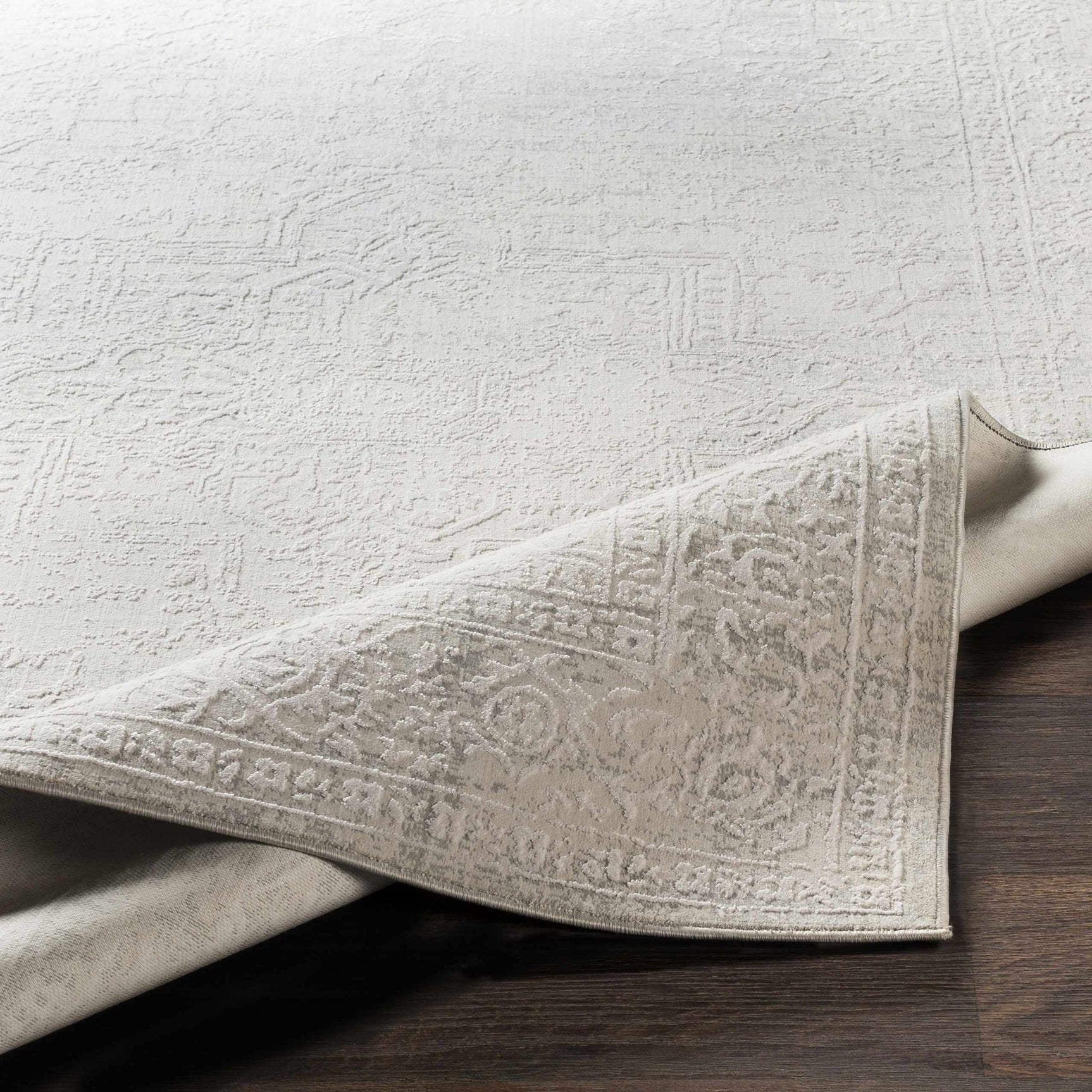 Bolsover Faux Silk Rug - Ornate Home