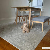Bolsover Faux Silk Rug - Ornate Home