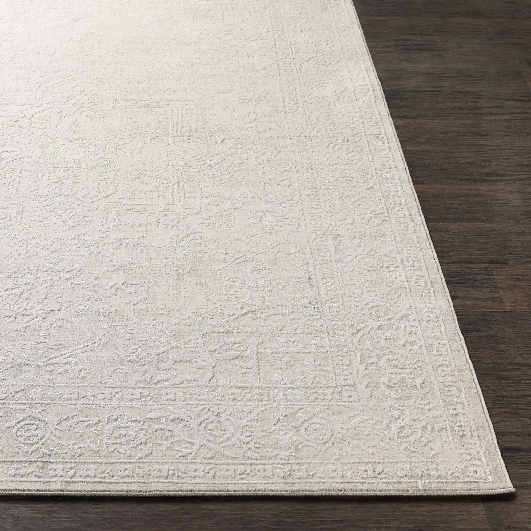 Bolsover Faux Silk Rug - Ornate Home