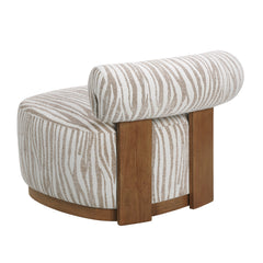 Bolstera Silver Swivel Chair - Ornate Home