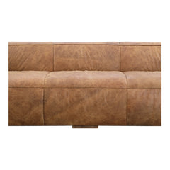 Bolton Brown Leather Sofa - Ornate Home