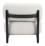 Bombo White Accent Chair - Ornate Home