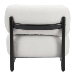 Bombo White Accent Chair - Ornate Home