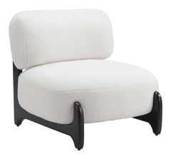 Bombo White Accent Chair - Ornate Home