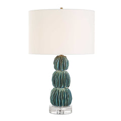Bonaire Teal Blue Table Lamp - Ornate Home