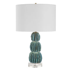 Bonaire Teal Blue Table Lamp - Ornate Home